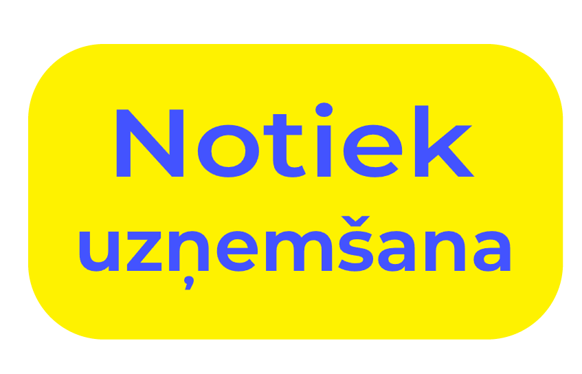 Notiek uzņemšana